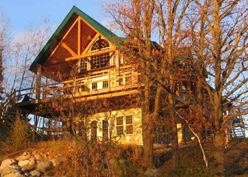 Lodge west view